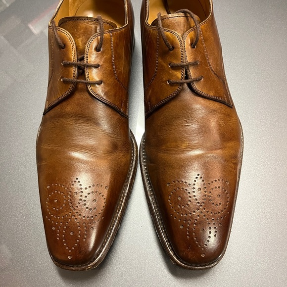 Shoes Magnanni Dress Shoes Men Size 9 Allen Edmonds To Boot New York